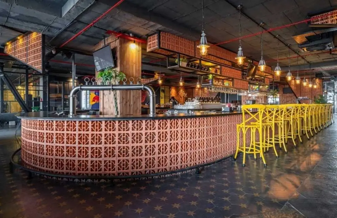 Best Natural Stone Bar Counter Designs project by Stone World