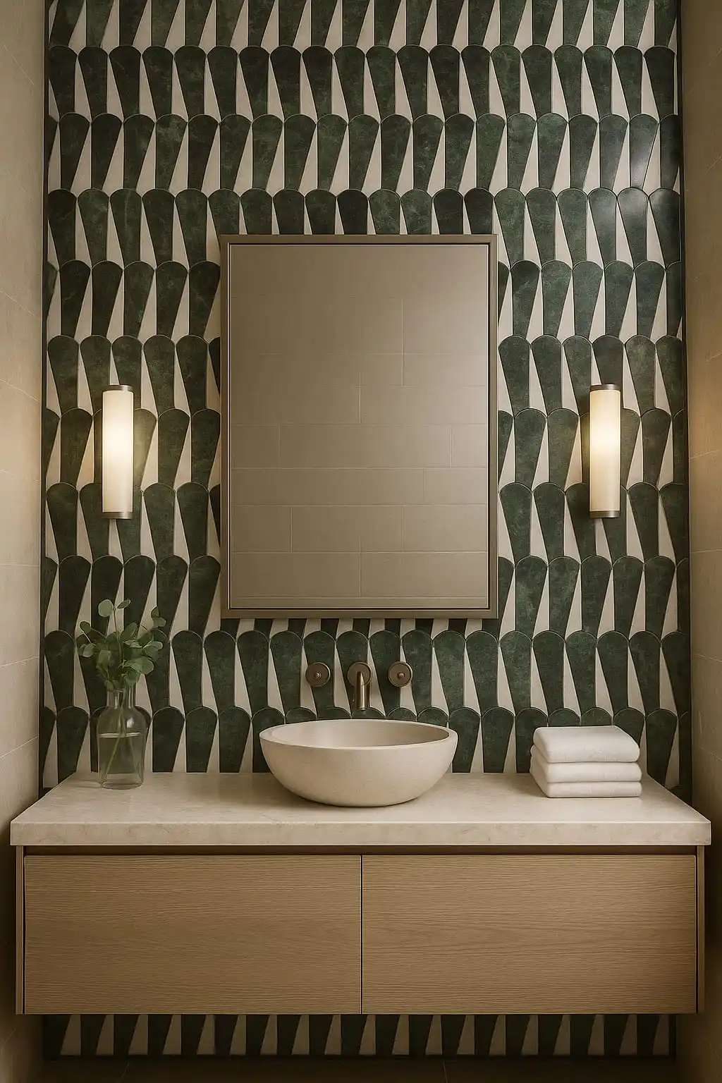 Natural Stone Bathroom project by Stone World
