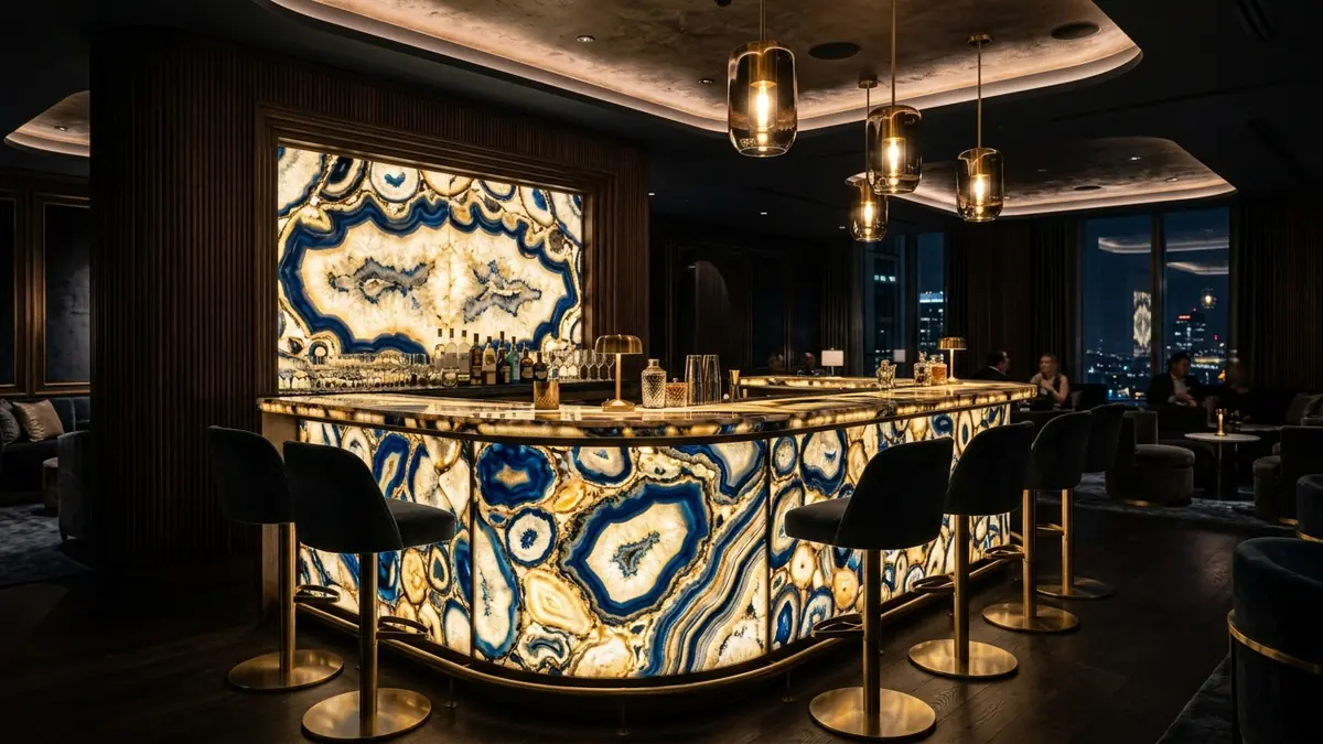 Semi-Precious Gemstone Surfaces: The Epitome of Luxury and Beauty