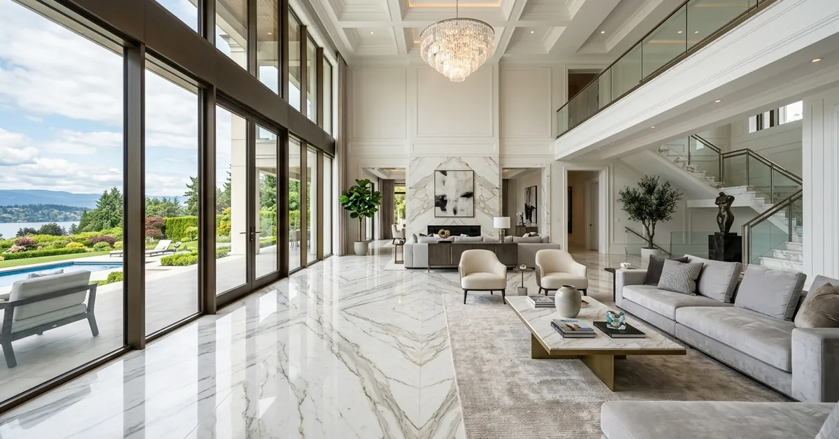 marble stone flooring