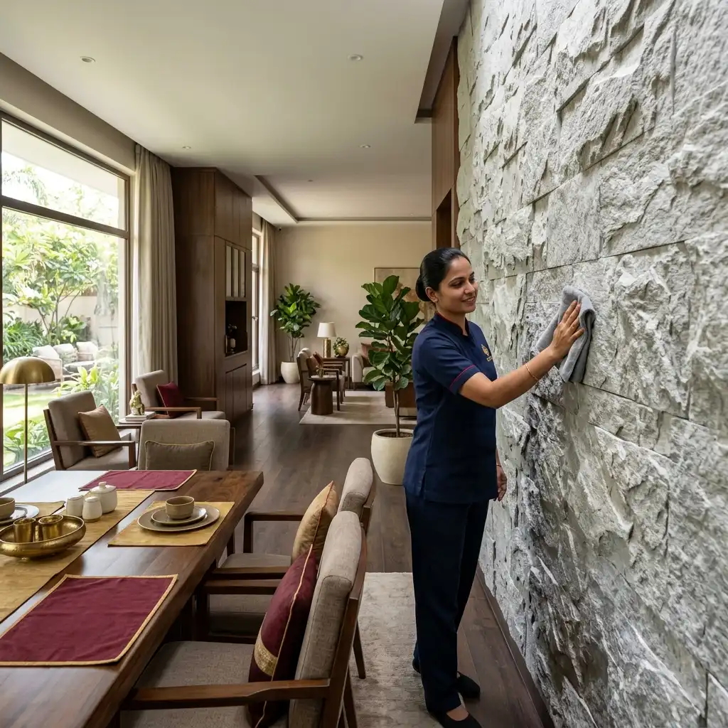 How to Clean and Maintain Your Natural Stone Wall Panels