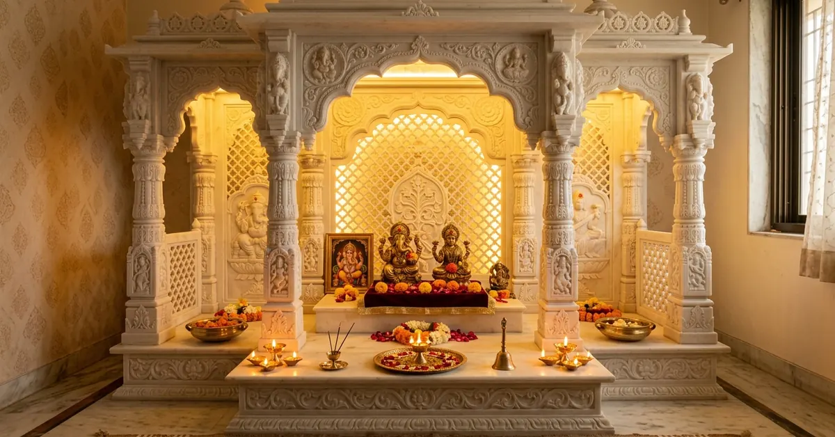 stone temple design for home