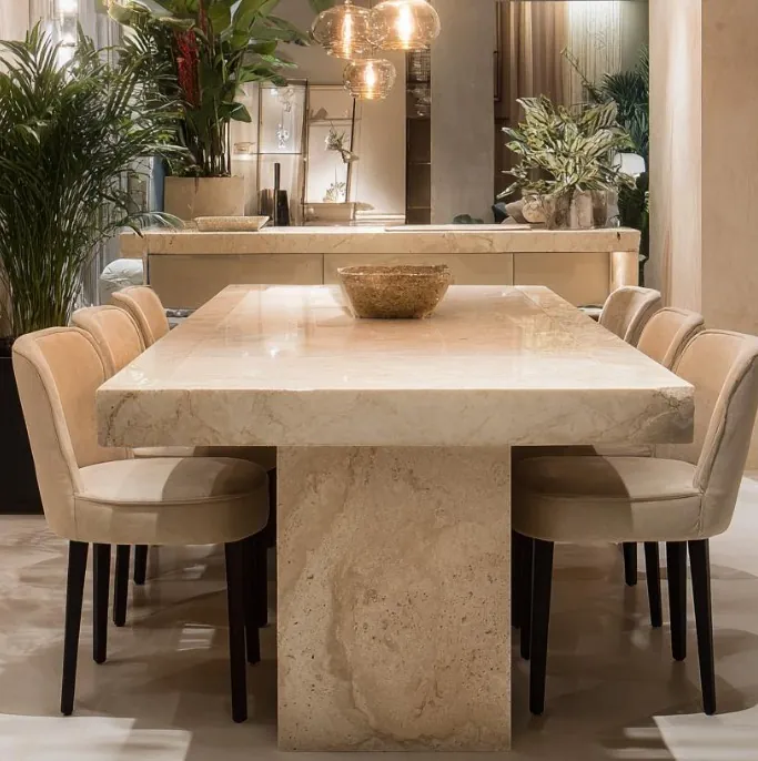 Stone Dining Table project by Stone World