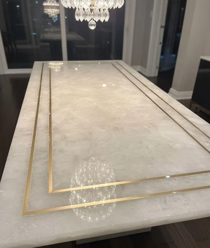 Stone Dining Table project by Stone World