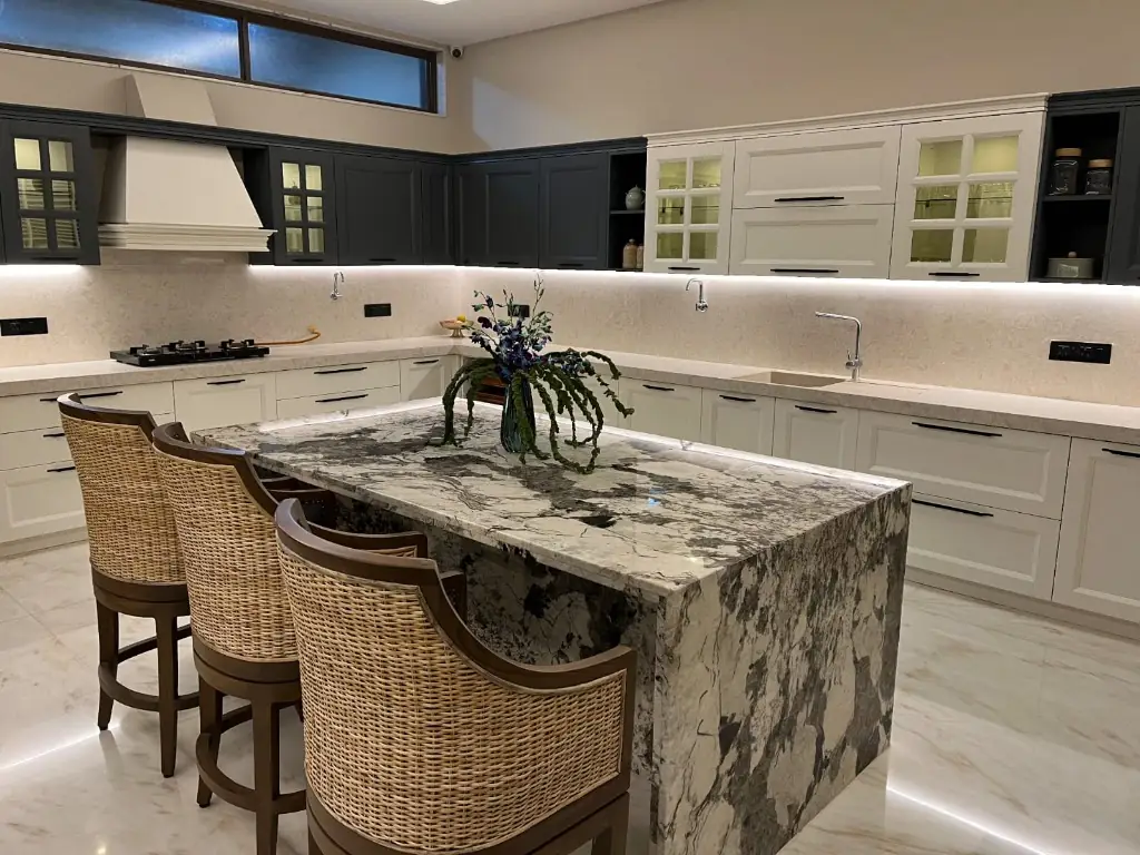 Stone Dining Table project by Stone World