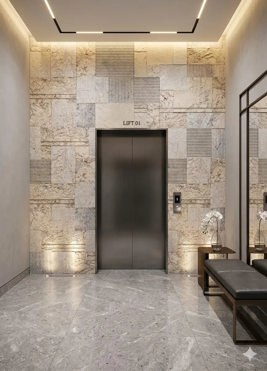 Lift Cladding project by Stone World