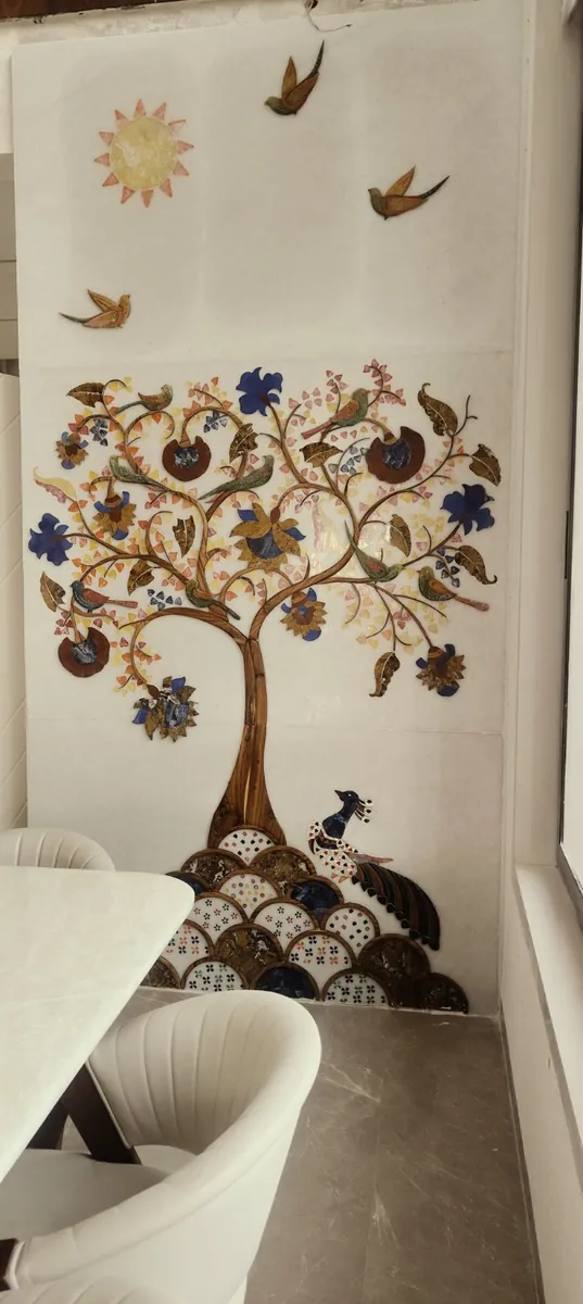 Stone and Wood Fusion Mural sample 7 - Stone World