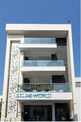 Stone World Multi-Story Showroom Building Facade