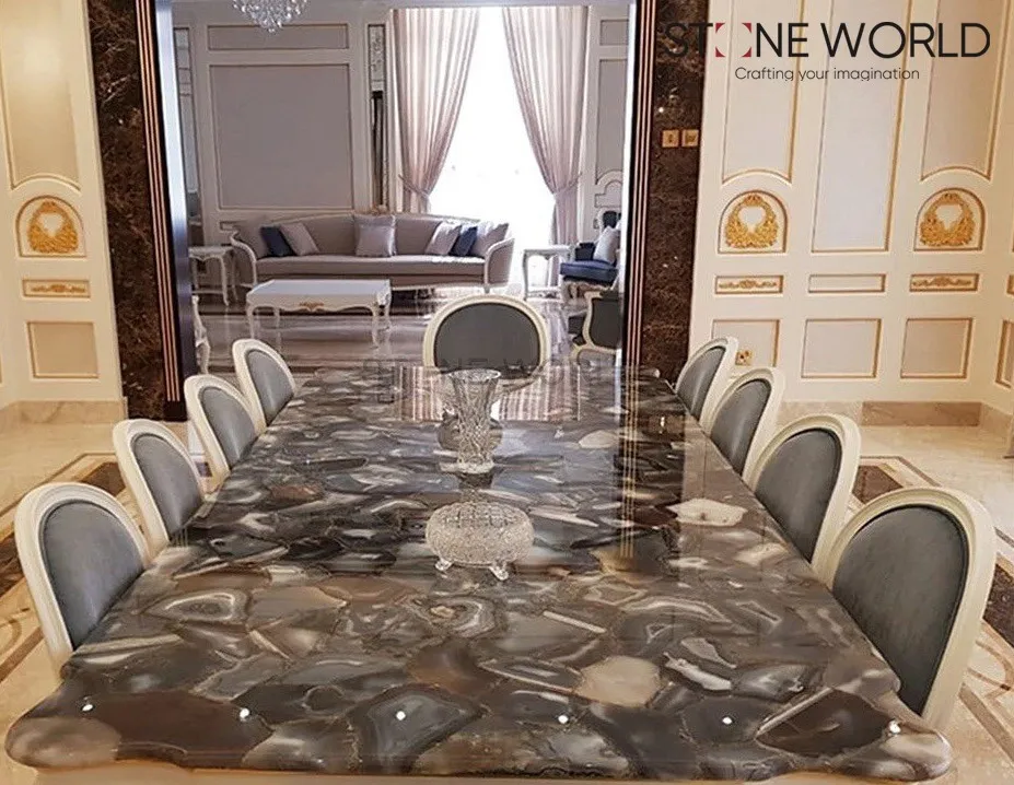 Stone Dining Table project by Stone World
