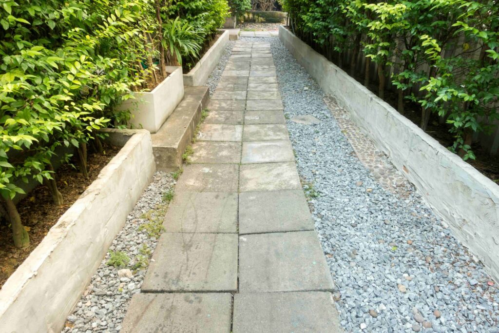 Garden designs with stones