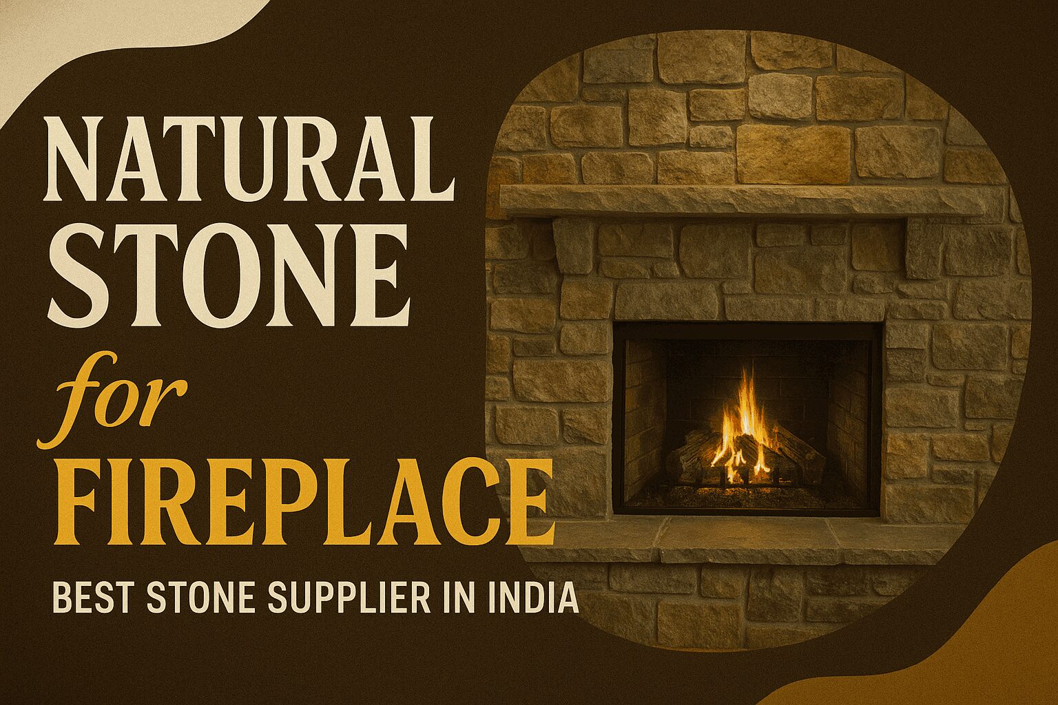 Natural Stone for Fireplace