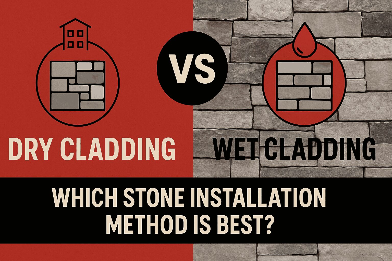Dry Cladding vs Wet Cladding: Which Stone Installation Method is Best?
