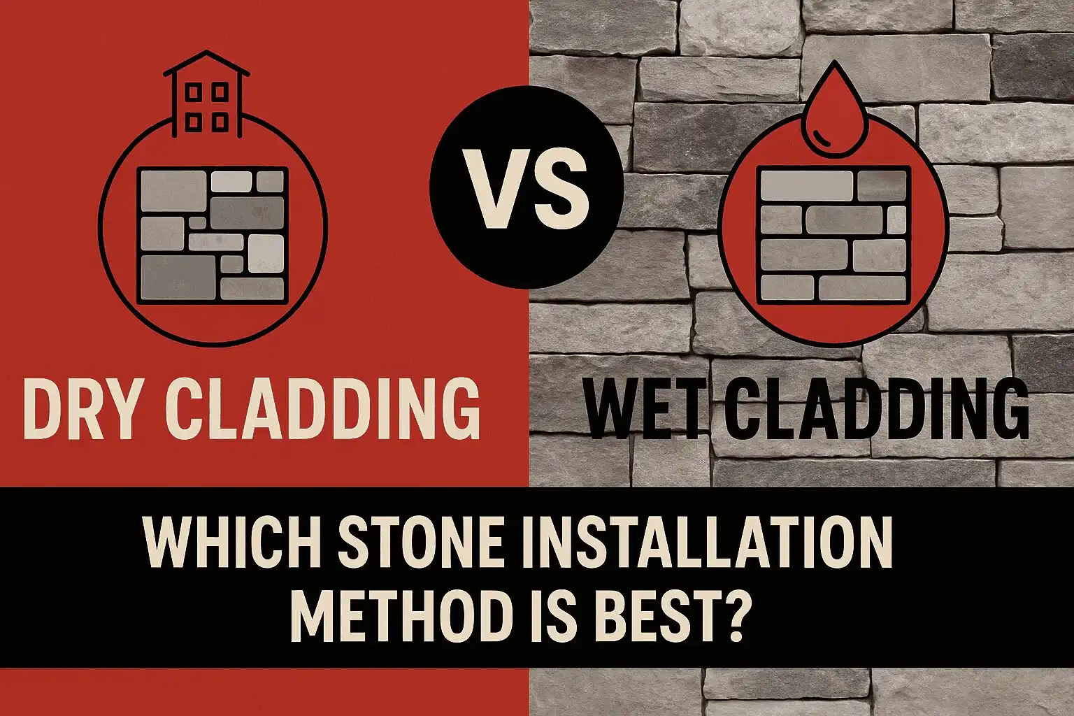 Dry Cladding vs Wet Cladding: Which Stone Installation Method is Best?