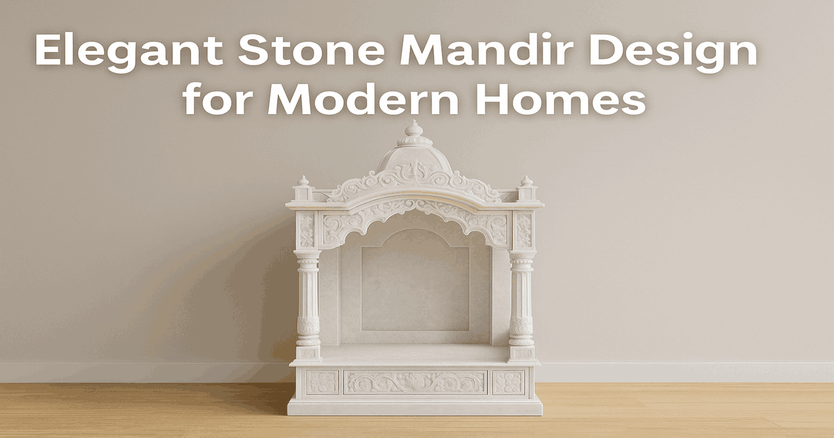 Stone Temple Design for Home: Create a Divine Space with Natural Elegance