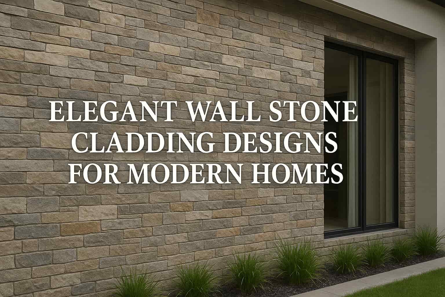 Wall Stone Cladding Designs