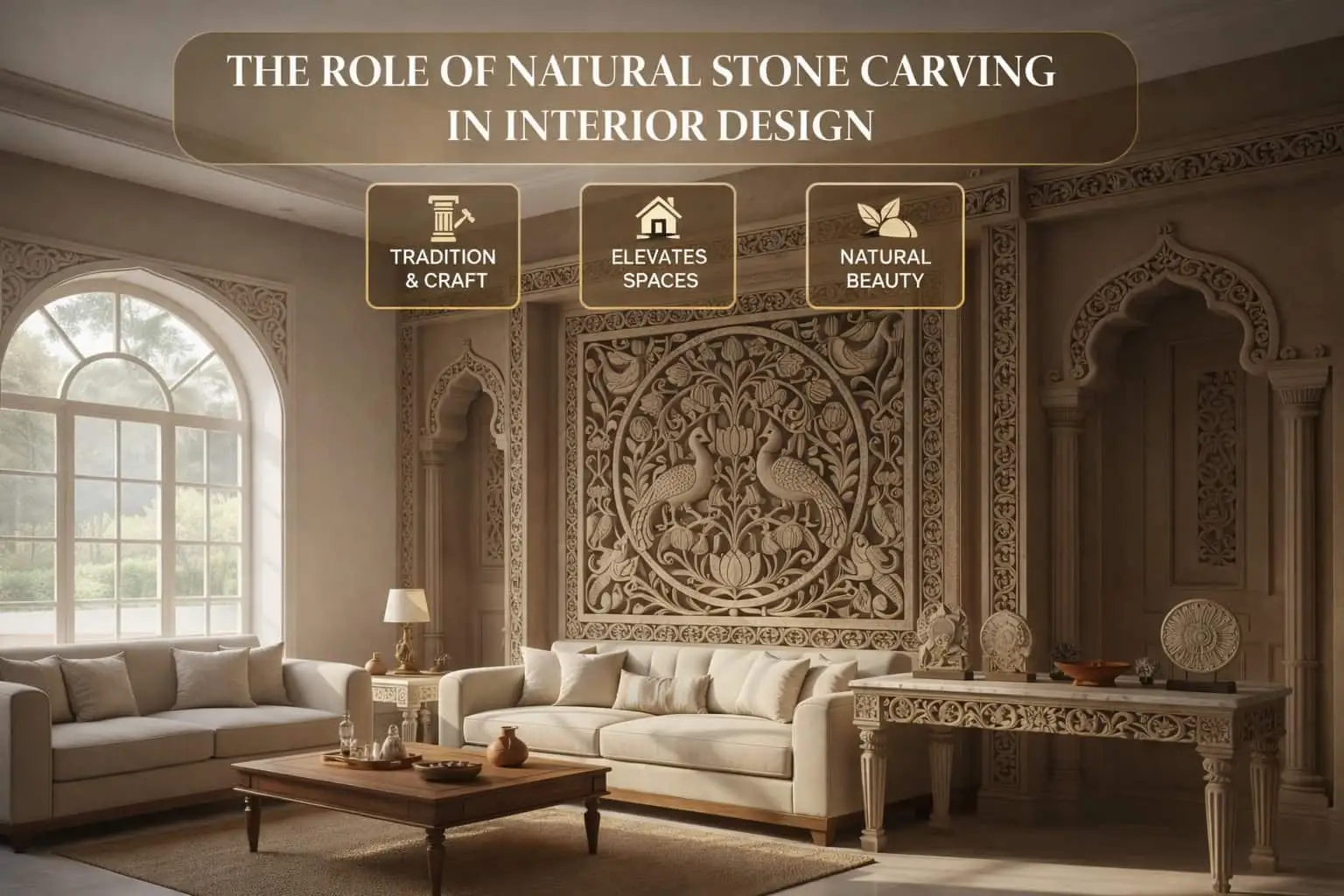 The Role of Natural Stone Carving in Interior Design